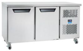 Topaz Under Counter Two Door Under Counter Storage RefrigeratorHTU2SS