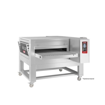 Zanolli Synthesis 12/80G - 32 Inch Gas Impingement Conveyor Oven With Stand