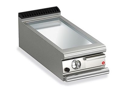Baron Q70FTT/G405 1 Burner Gas Fry Top With Smooth Chrome Plate And Thermostat Control