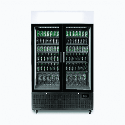 Bromic GM1100LB-NR - 2 Door Upright Display Fridge 1082L