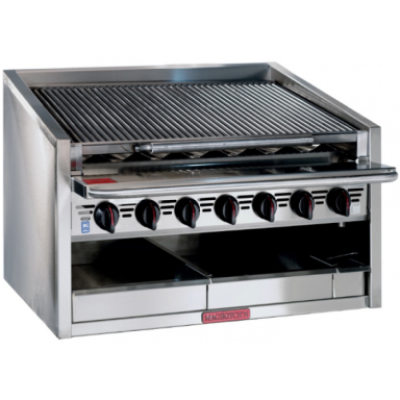 600 series Counter model Radiant Grill 4 burners