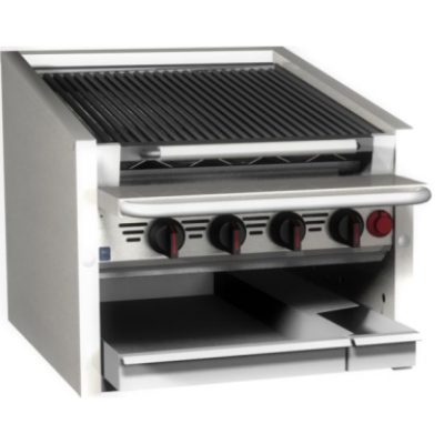 600 series Counter model Char Grill 4 burners