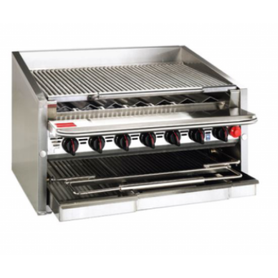 600 series Counter model Char Grill 7 burners