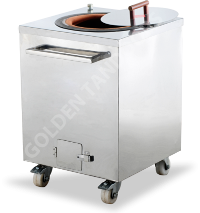 Golden Tandoors GT-710 Charcoal Tandoor Oven Square